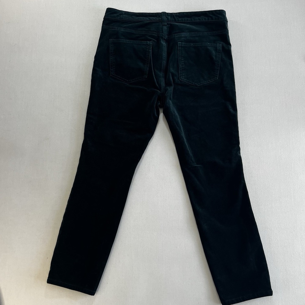 Anthrpologie Pilcro Women's Forrest Green Corduroy Crop Jeans Preppy Sz 31 - Picture 4 of 11